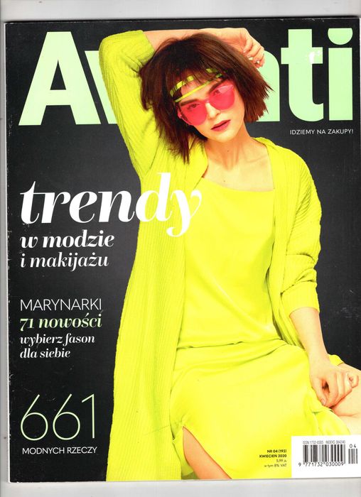 Avanti Idziemy Na Zakupy! 04(193) 2020 Trendy w modzie i makijażu