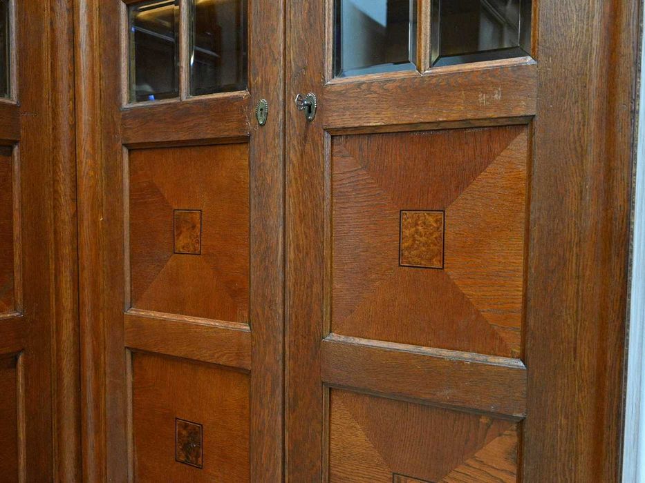 stylowa witryna biblioteka narożna 032603