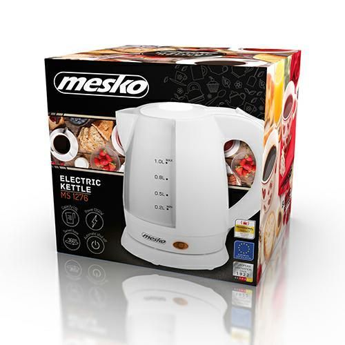 Czajnik elektryczny Mesko MS1276 1L biały