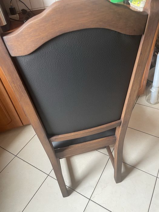 Dębowe krzesła 6 sztuk