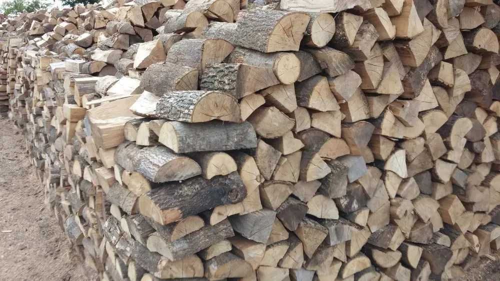 Suche drewno kominkowe i opałowe, połupane