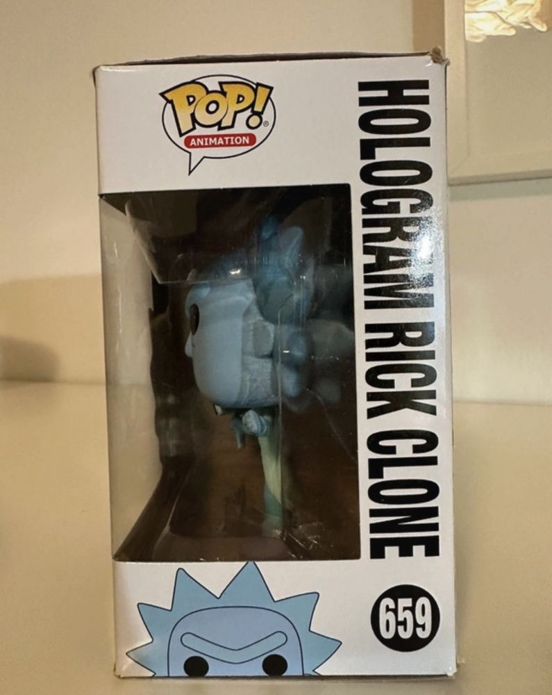 Funko Pop! Rick and Morty Hologram Rick Clone #659