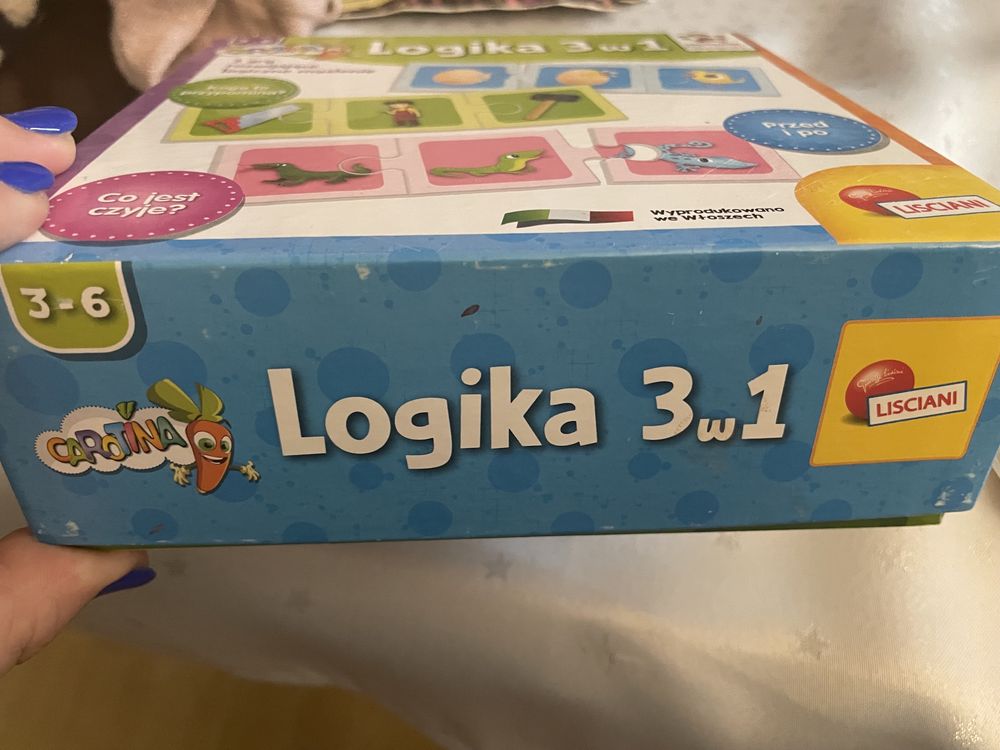 Logika 3 w 1 puzzle