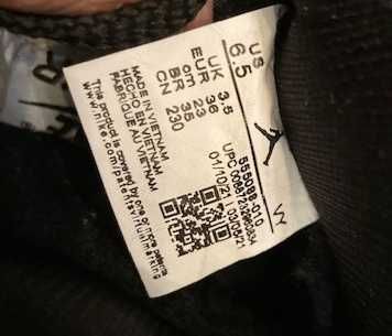 найк джордан  зимние кроссовки на 35  размер