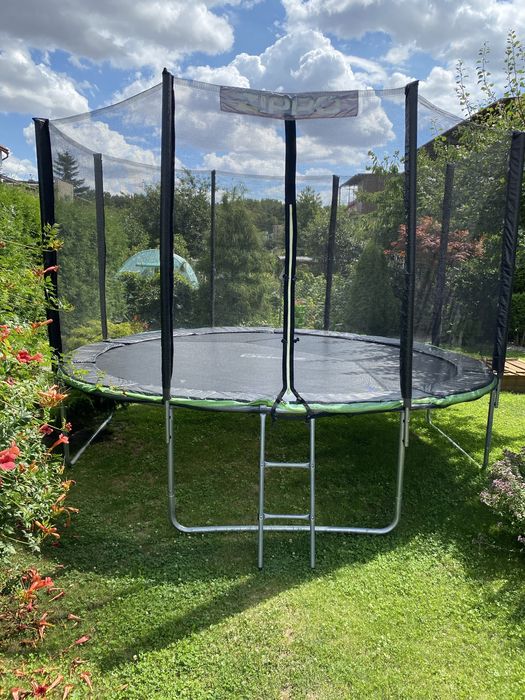 Trampolina Zipro Jump Pro - 374 cm (siatka zewnetrzna)+ torba na buty