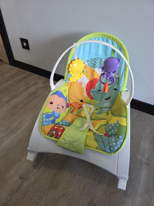 Fotelik Bujaczek wibracje muzyka 2w1 Ecotoys