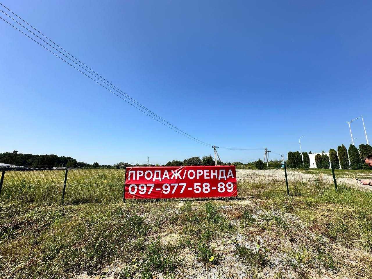 Продаж комерційної земельної ділянки в Рясне-Руському перша лінія