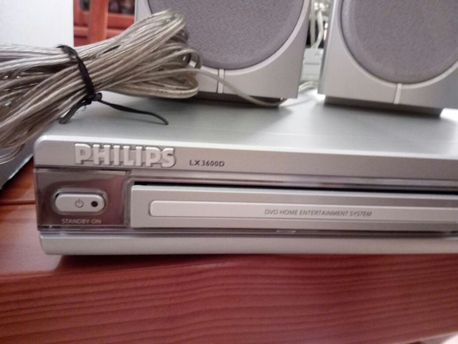 DVD Philips gravador com sistema de som