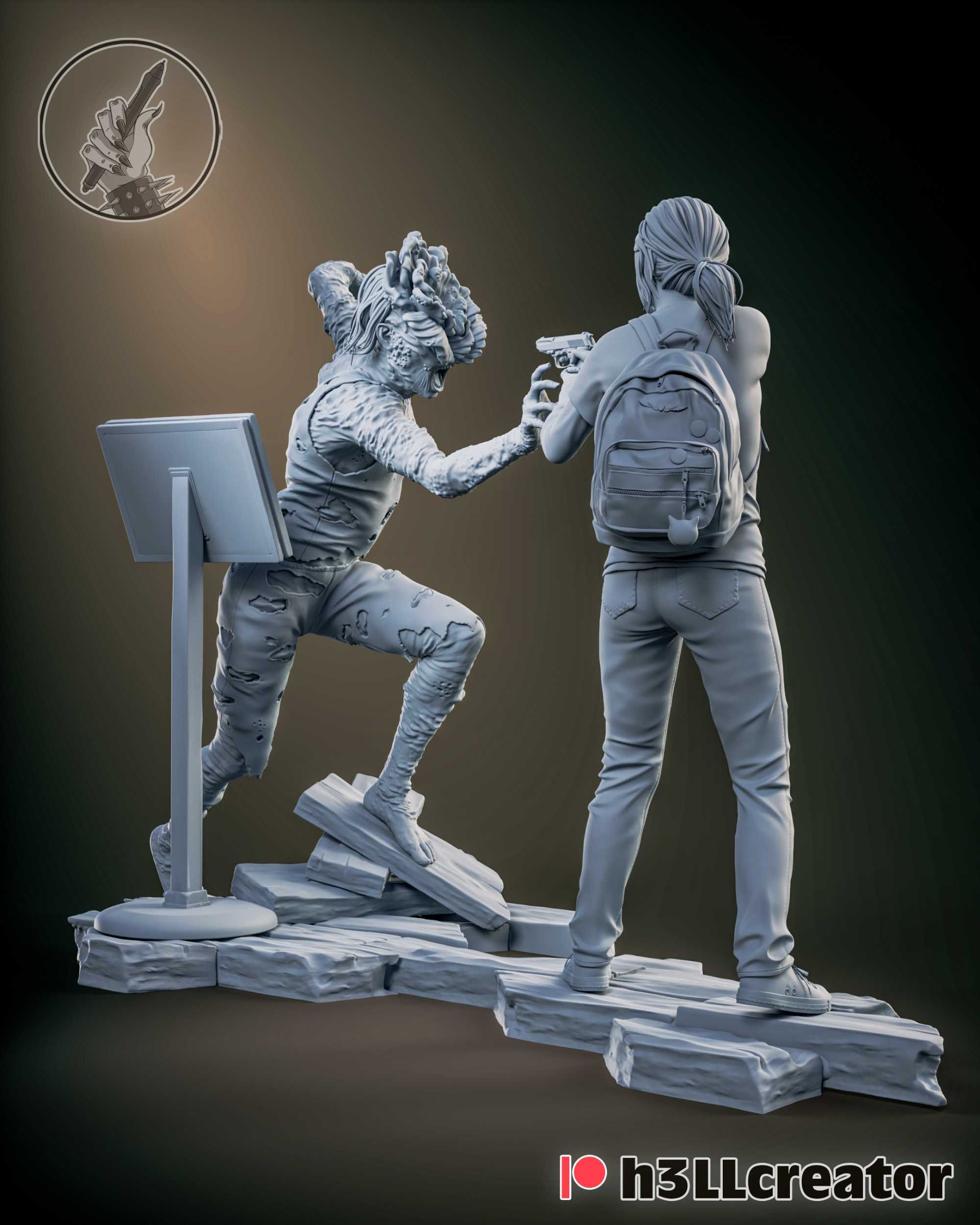 Figurka Ellie, The Last Of Us, Żywica, Ręcznie Malowana
