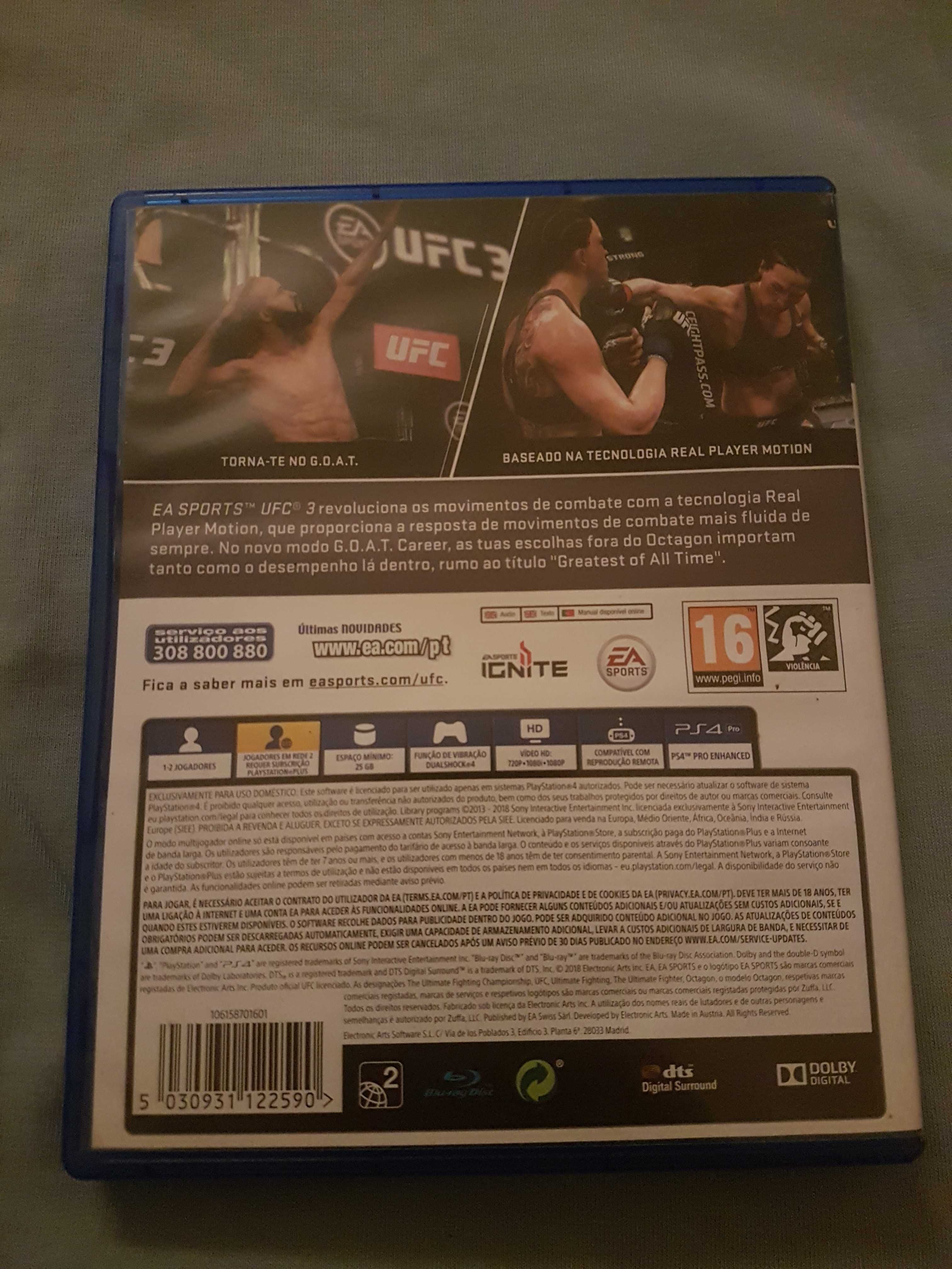 Jogo UFC 3 - PS4
