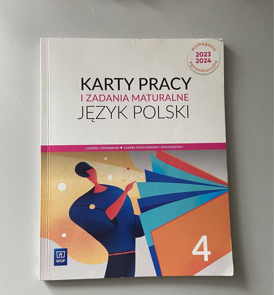 Język polski 4. Karty pracy i zadania maturalne. Liceum i technikum