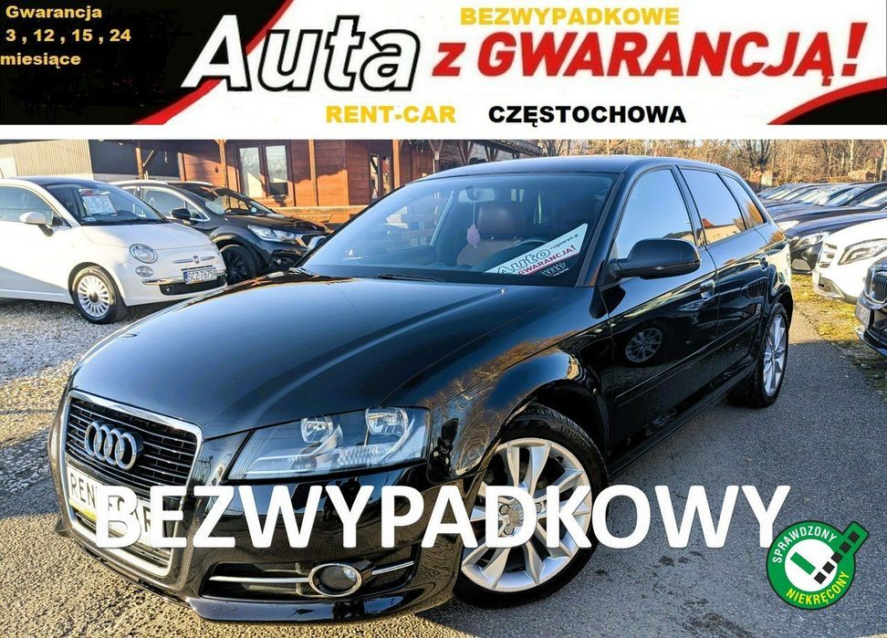 Audi A3 Sportback 1.4i*125PS*SportBack*OPŁACONY*Bezwypadkowy Skóry Serwis*GWARANCJA24M