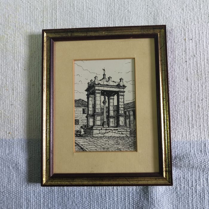 Quadros desenho linha Guimarães