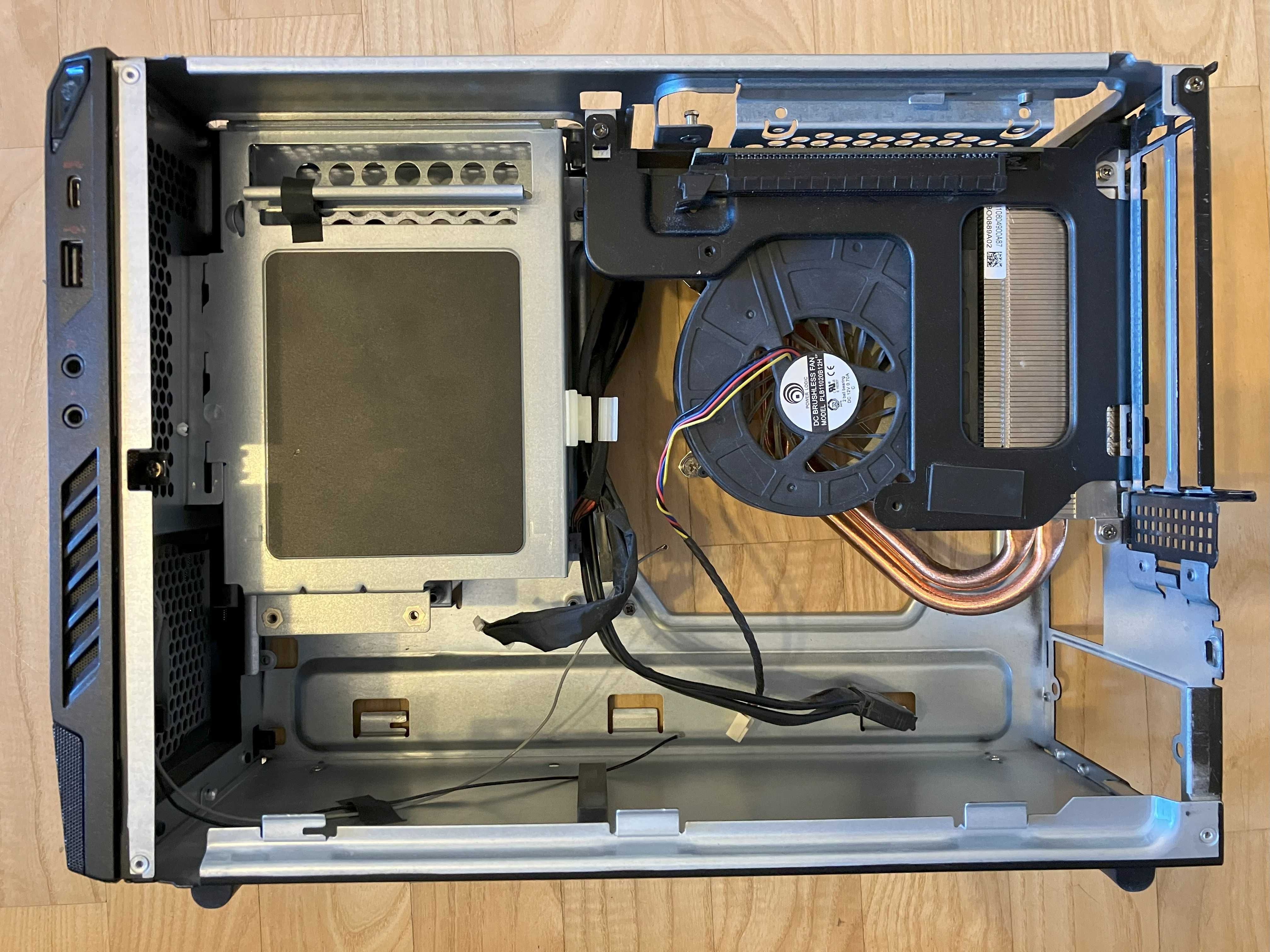 Obudowa mini-ITX, oryginał MSI Nightblade MIB, napęd DVD