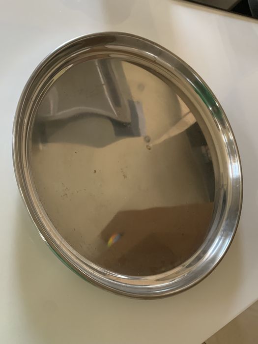 Taca Stalowa okrągła 40 CM