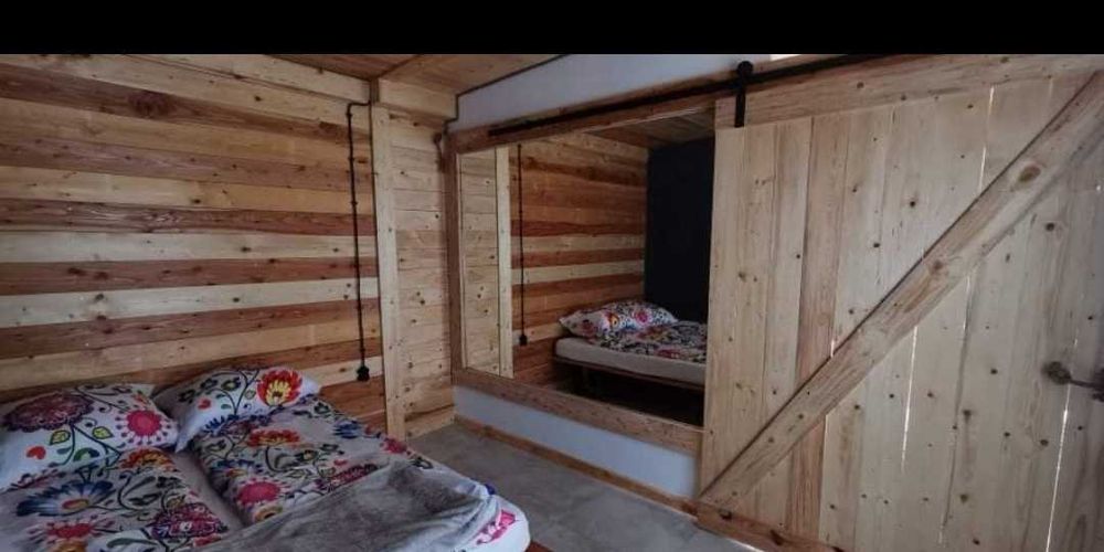 Domki + dom nad jeziorem | sauna jacuzzi | 10 osób | parkiet DJ