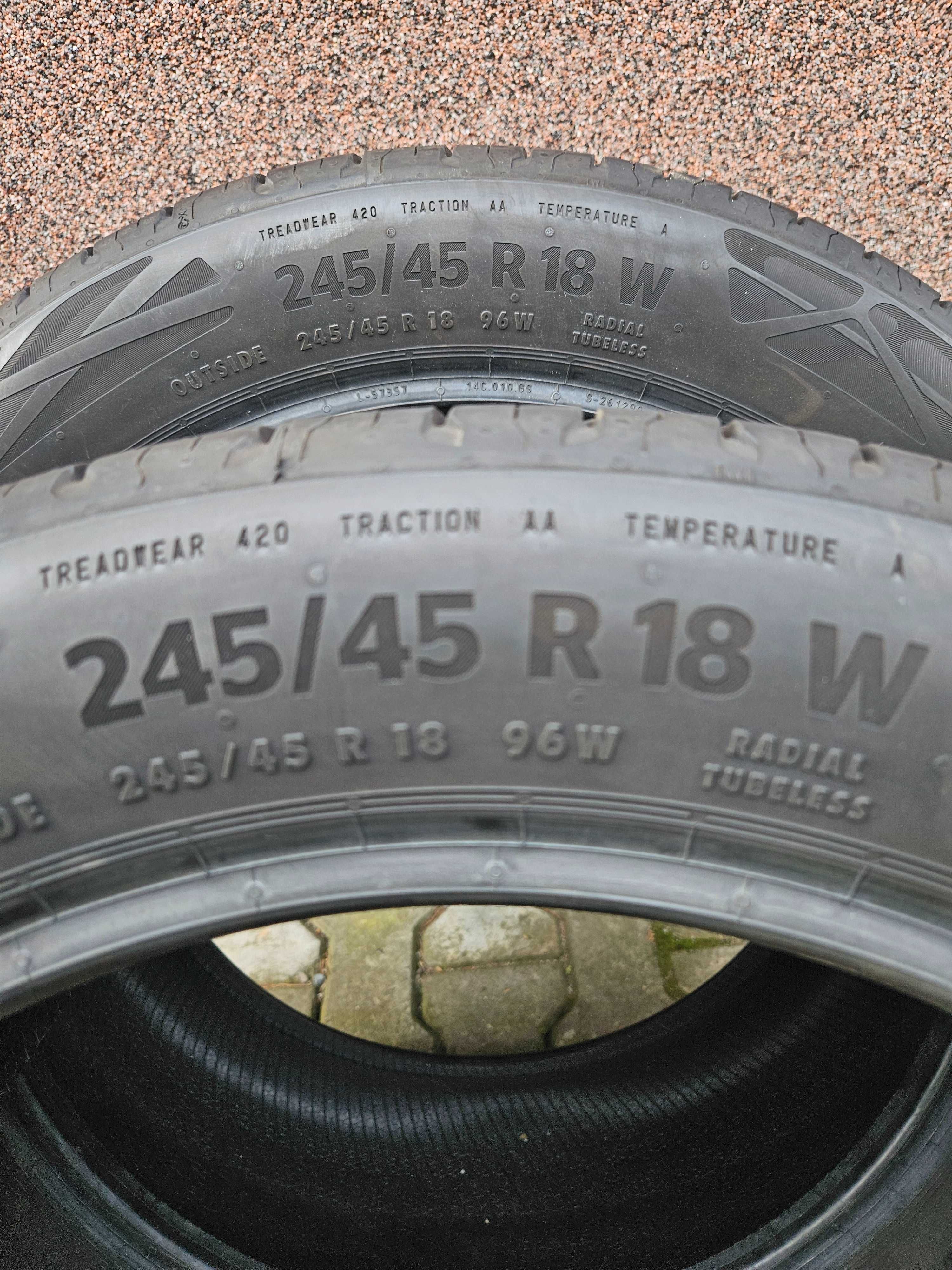 245/45R18 continental eco contact 6