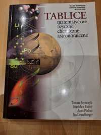 tablice matematyczne, fizyczne, chemiczne, astronomiczne