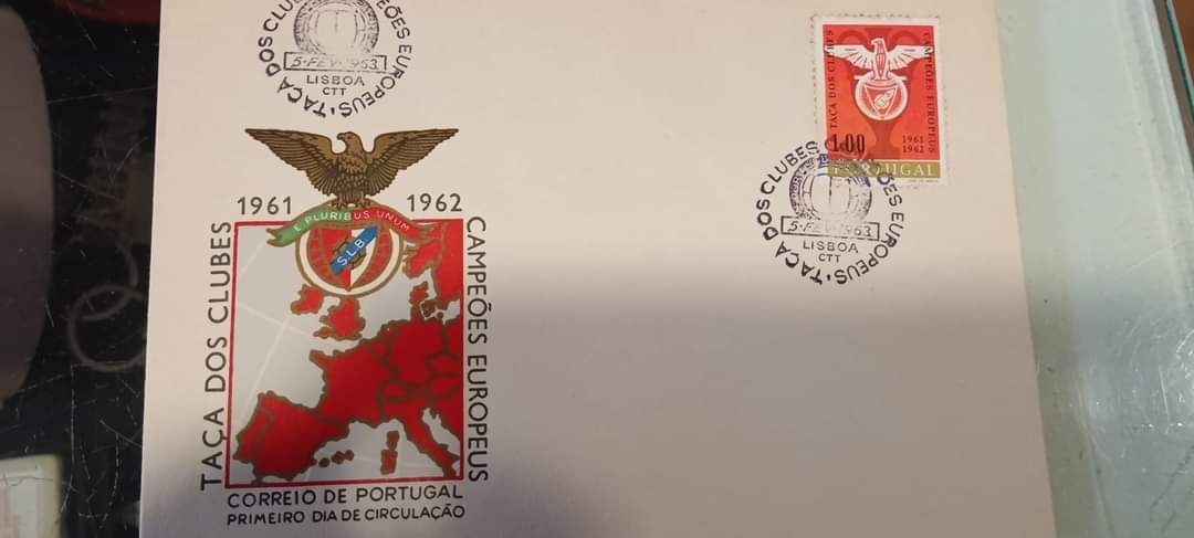 Envelopes do Benfica  25€ cada na loja O Tesouro