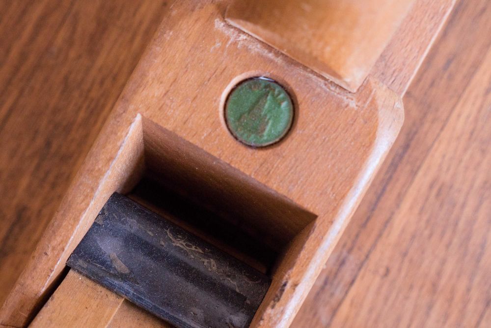 Strug ręczny drewniany Ulmia | nóż 48mm | długość 220mm