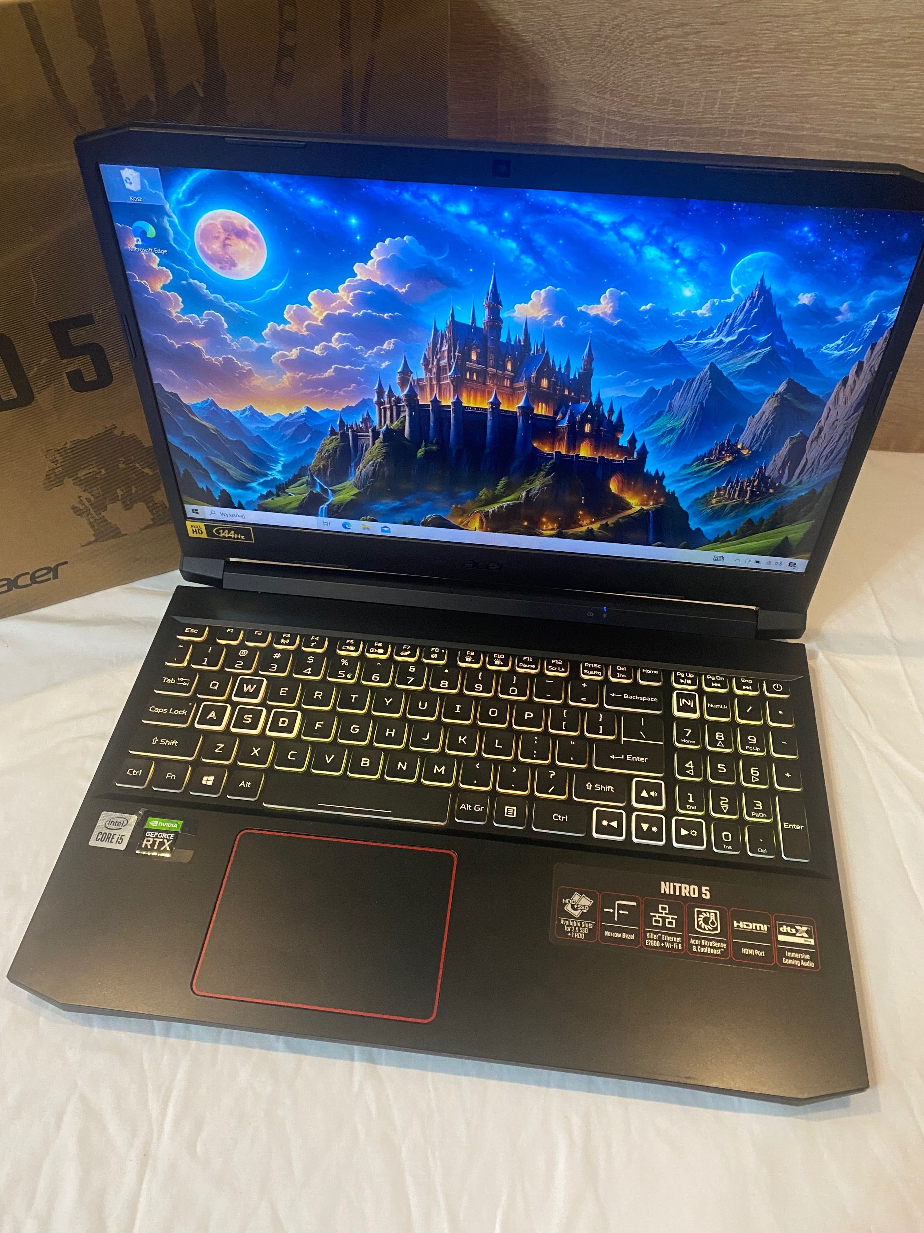 Acer Nitro 5 , super stan, RTX 3060, i5, 16GB RAM.