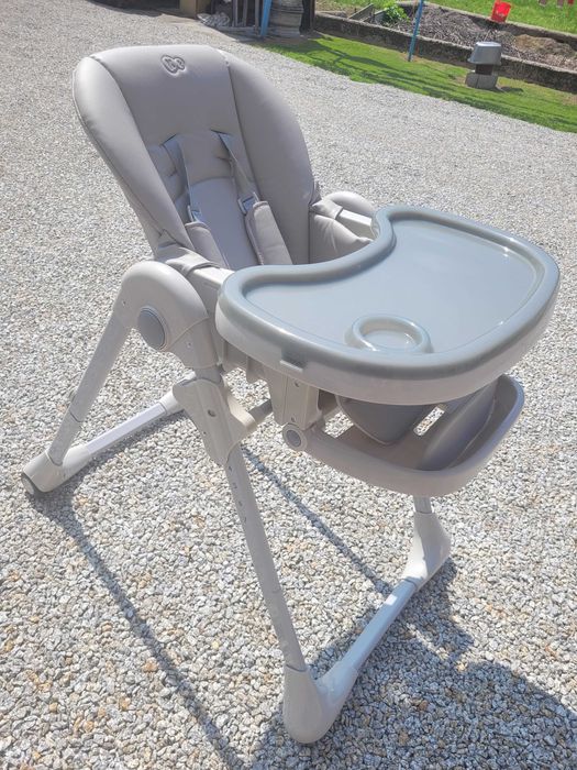 Kinderkraft "Yummy" krzesełko do karmienia SZARE