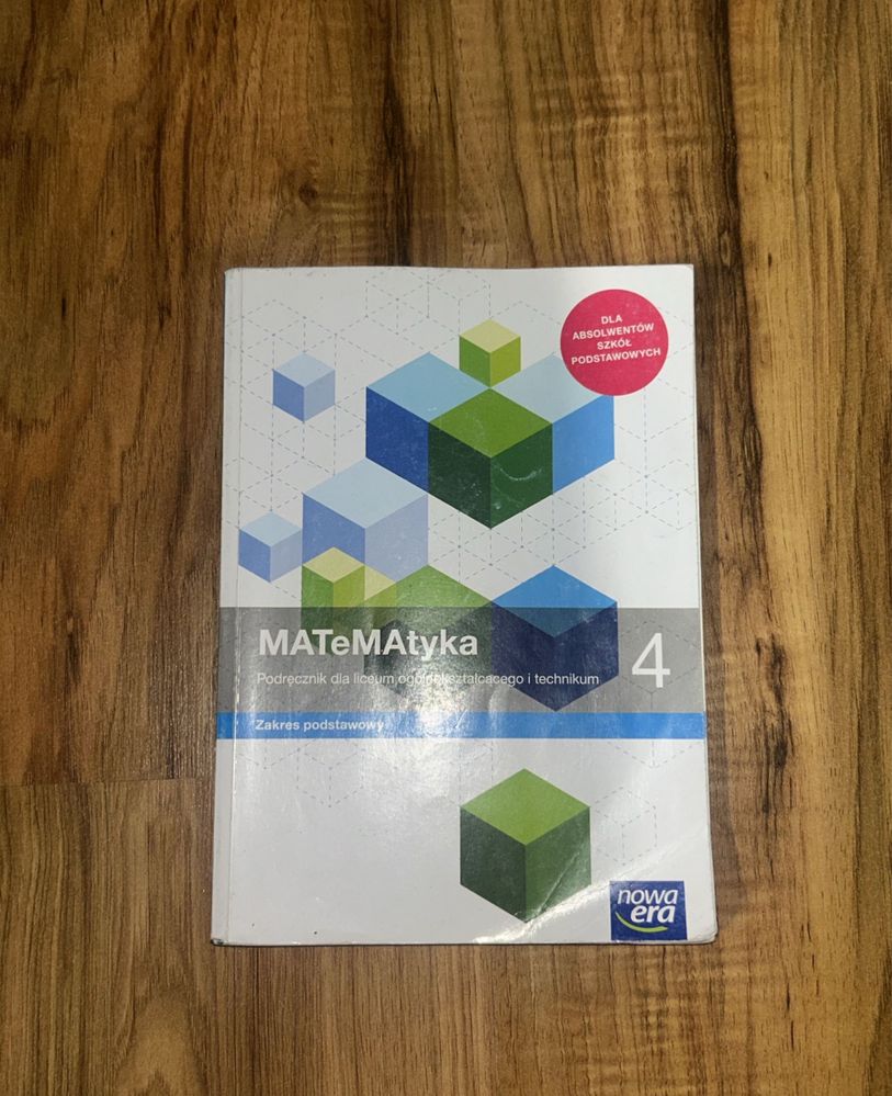 Ksiazka matematyka 4