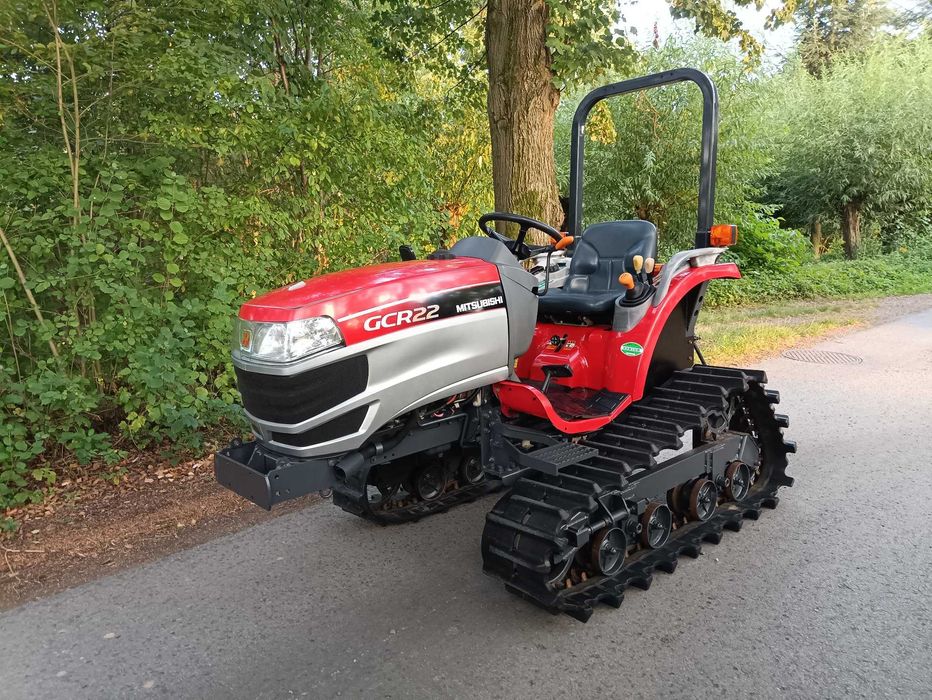 Ciągnik gąsienicowy Mitsubishi GCR22 Yanmar Diesel 22KM 1000mtg