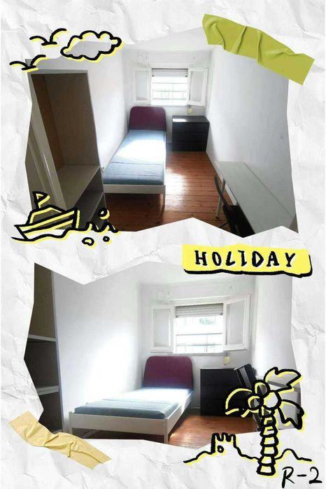 Quarto perto da Estação ANJOS Metro (casa de banho privativa)