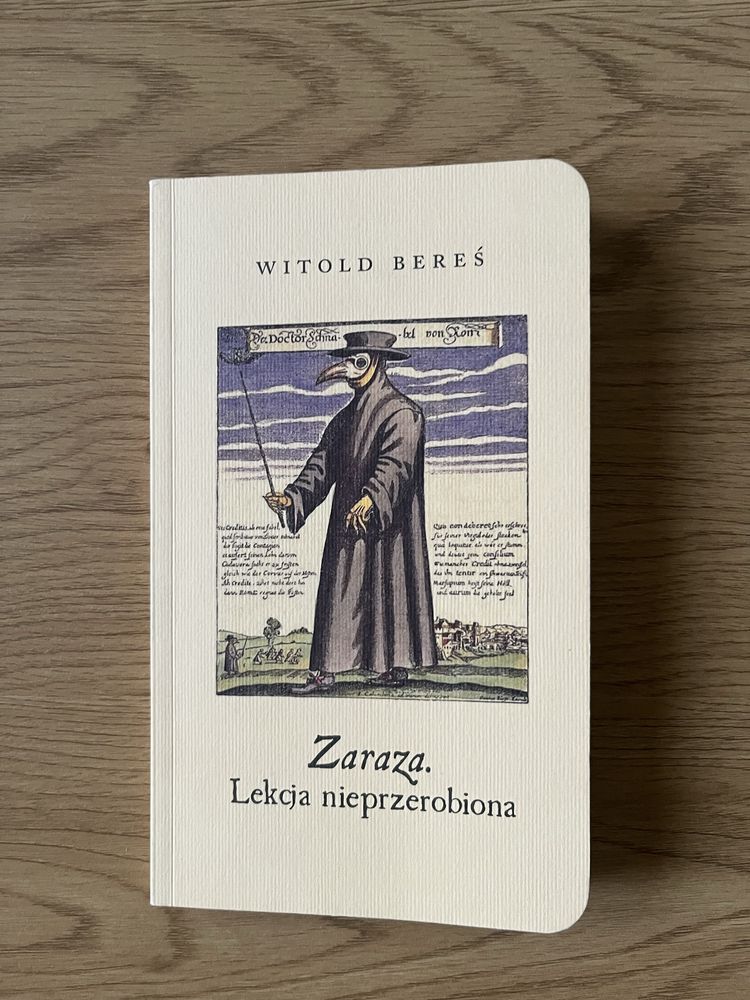Witold Bereś - Zaraza. Lekcja nieprzerobiona UNIKAT z autografem!