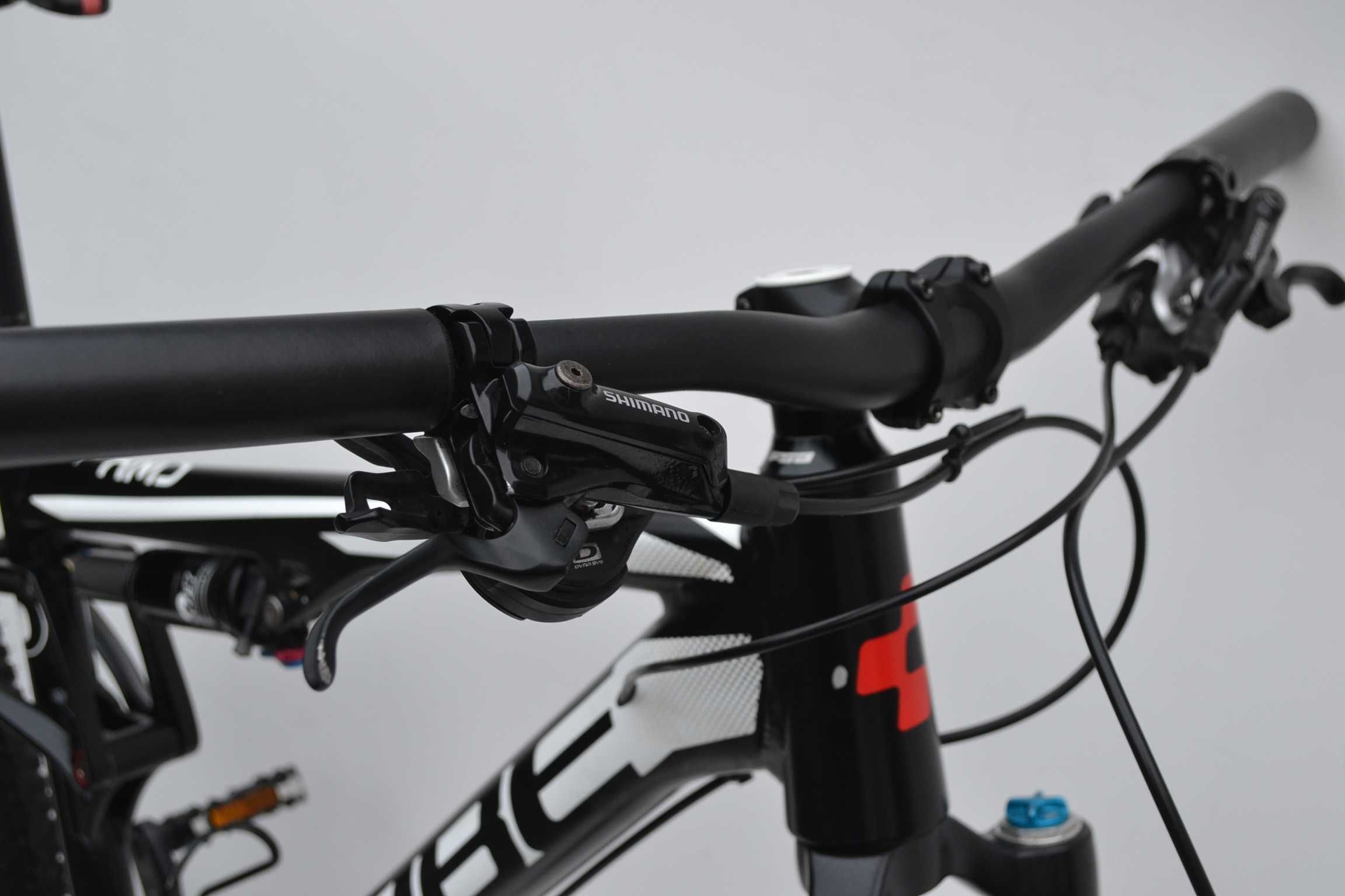 MTB Cube AMS 120 pro series Full 2xFox 3x10 XT r.18,5 koła 29 stan BDB