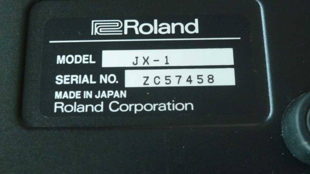 Syntezator ROLAND JX-1 - 1991 r. (oryg. futerał) - STAN KOLEKCJONERSKI