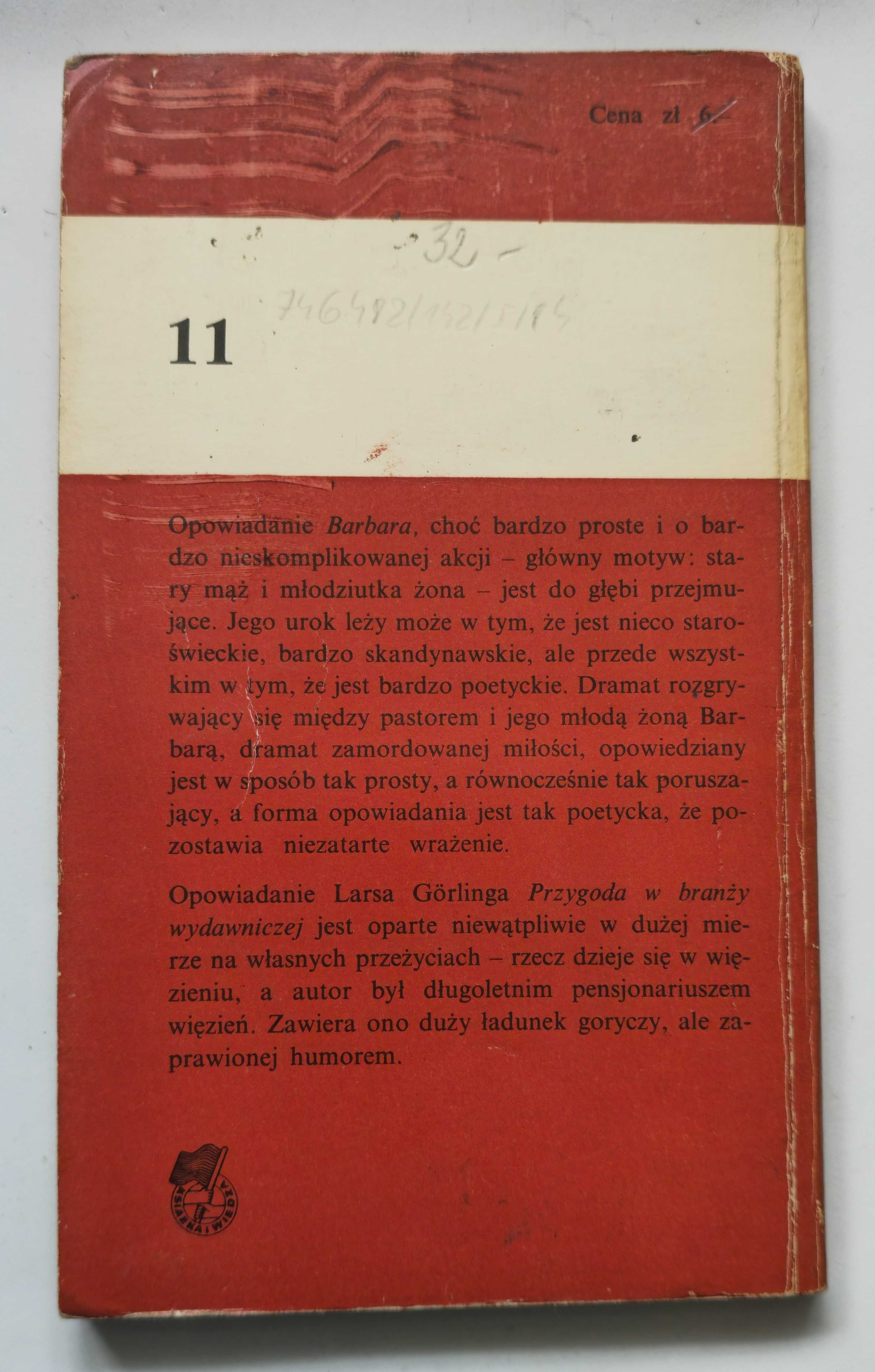 Opowiadania Szwedzkie Barbara Trotzig Lars Gorling Koliber tom 11