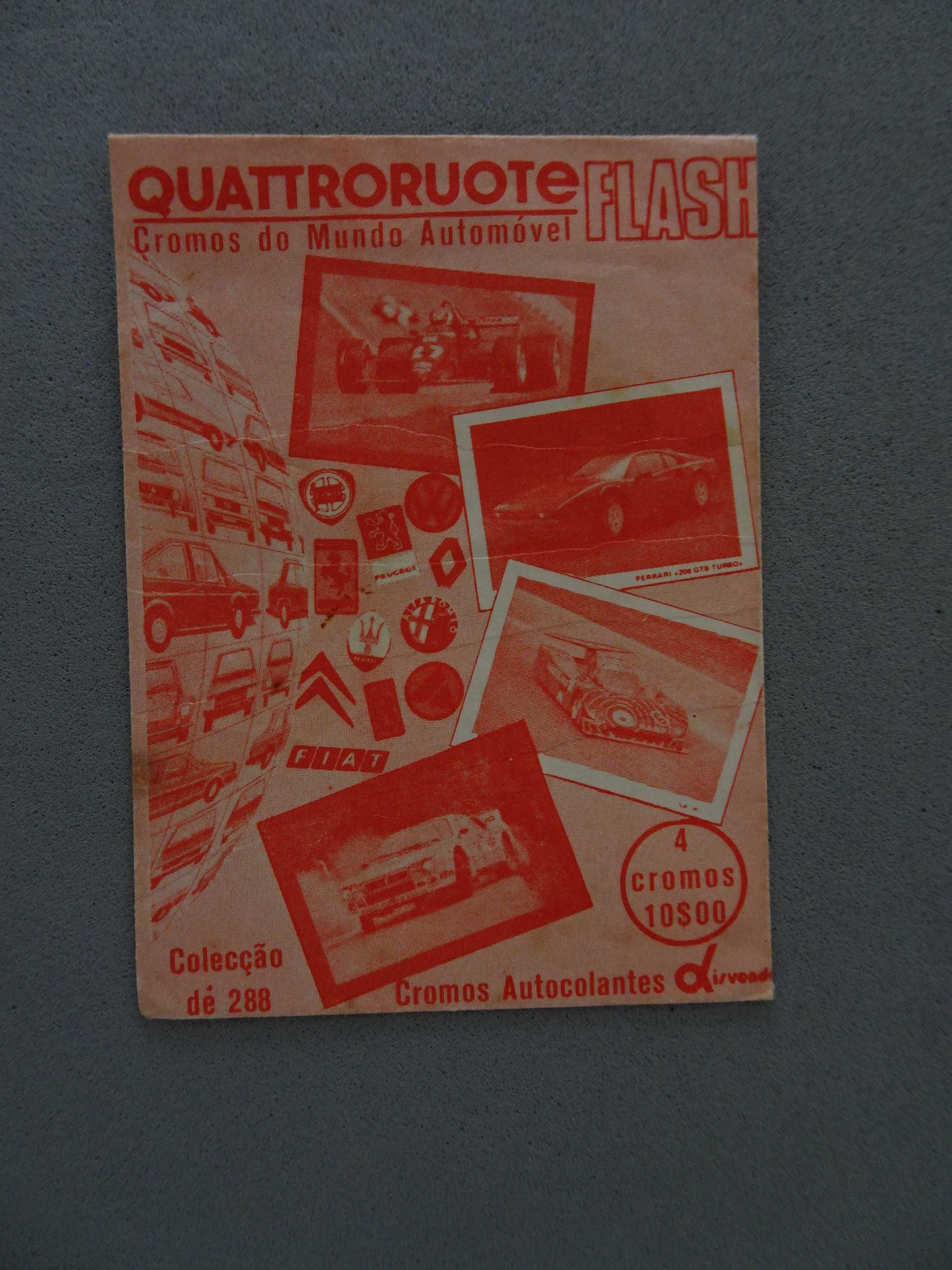 Carteira de cromos fechada Quattroruote Flash - Disvenda