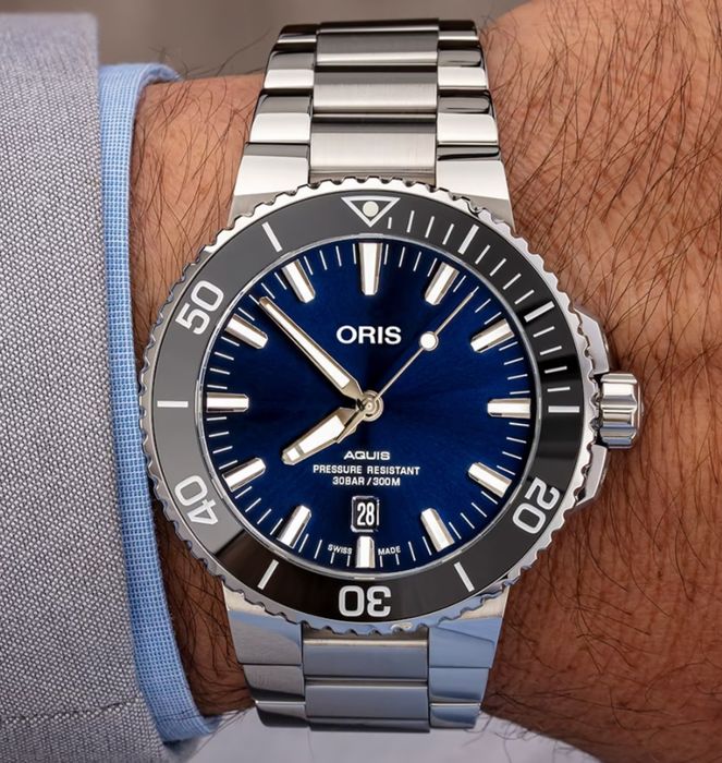 Oris Aquis 43.5mm + Ремінець.Механіка Новий