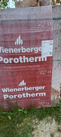 Pustak ceramiczny winenerberger 25 p+w