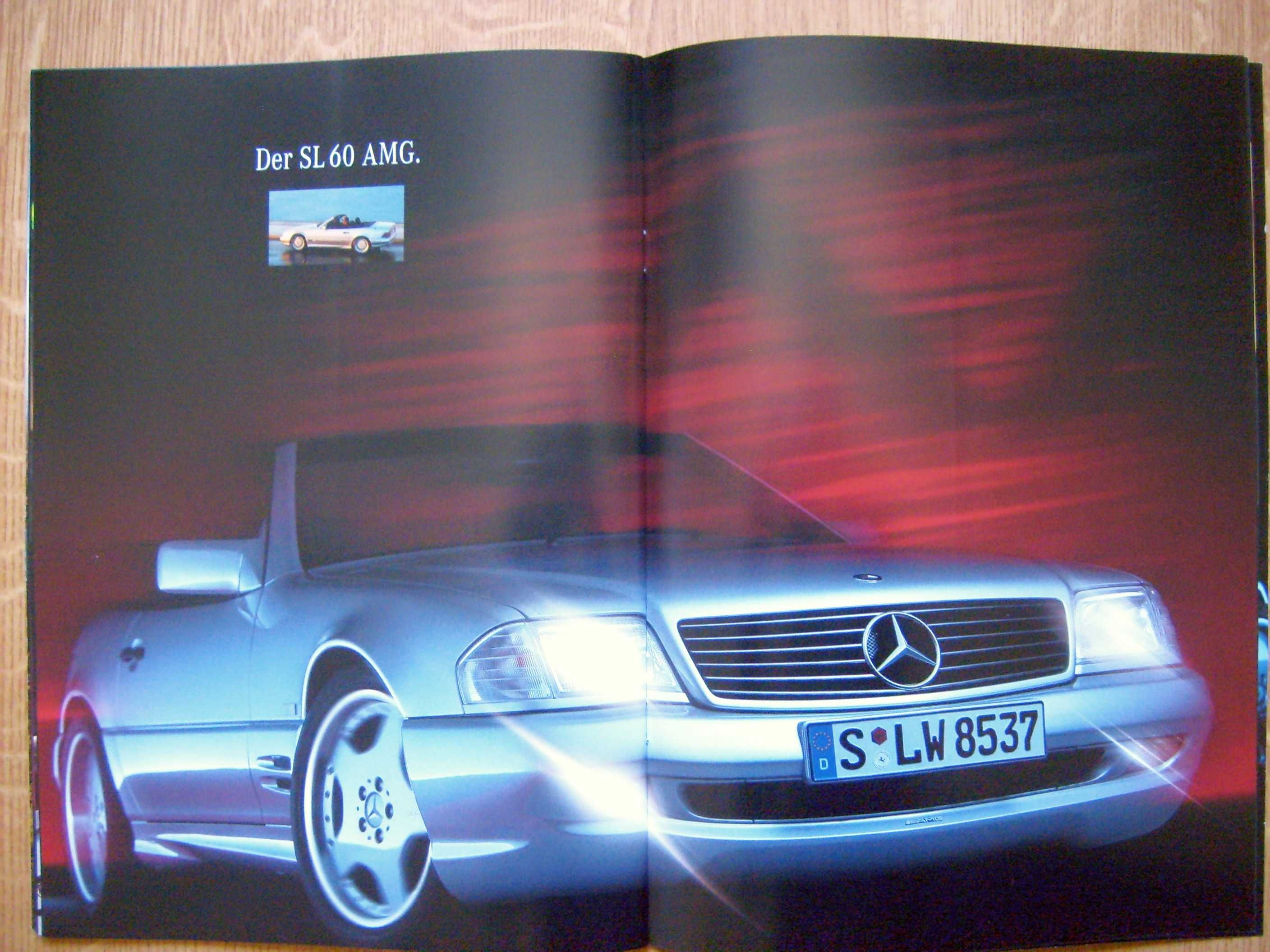 AMG / Mercedes / Programm 1997 * prospekt katalog 60 stron, stan BDB