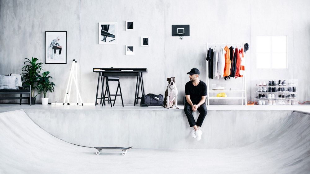 Skateboard IKEA Spanst raro