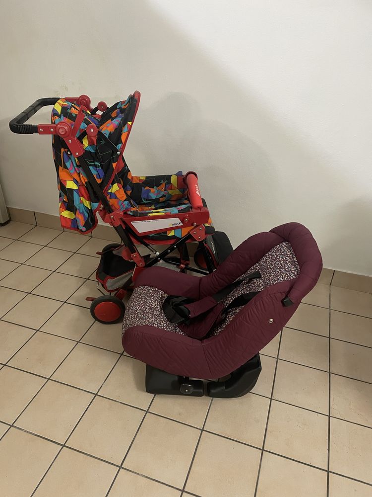 Carrinho e cadeira bebé