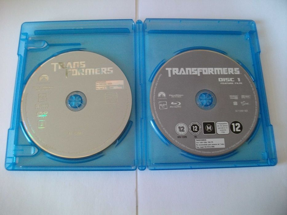 transformers , edição limitada bluray +dvd , originais, envio incluído