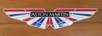 Aston Martin placa esmaltada 70x18cm