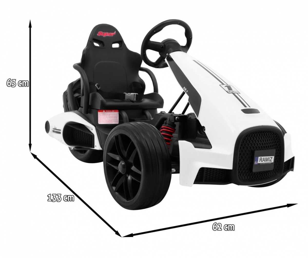 Gokart na akumulator Bolid XR-1 kolory PA.CH9939.