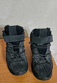 кожаные замшевые ботинки кроссовки черные демисезонные питон босоножки