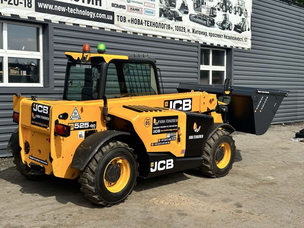 Телескопічний навантажувач jcb 525-60
