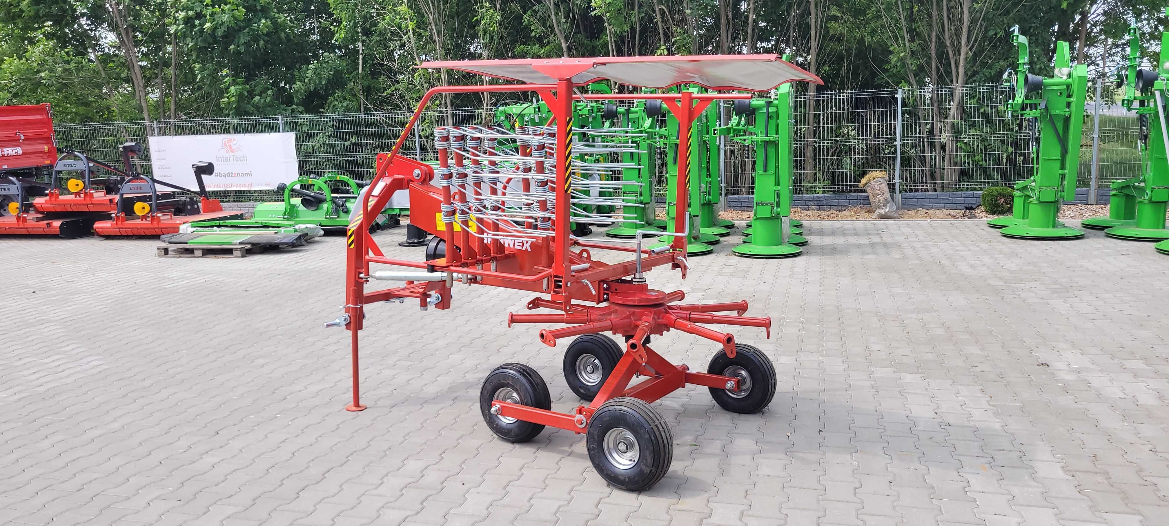 Zgrabiarka ZG-350 ZG-450 Spawex Tandem Sipma Promar Inter-Tech STRUK