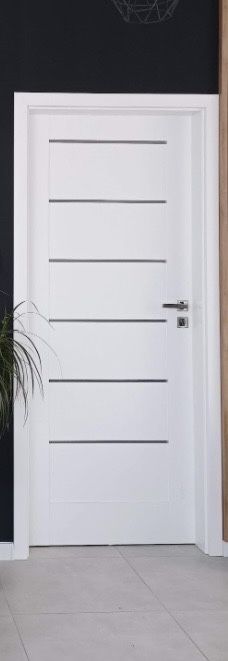 Drzwi pokojowe biale 80cm