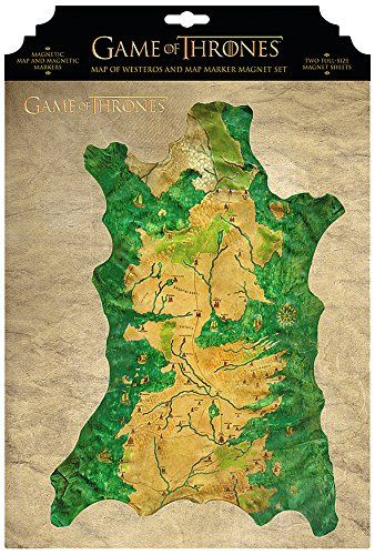 Mapa magnético de Westeros - Game of Thrones (novo)