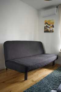Łóżko sofa Ikea Nyhamn szare