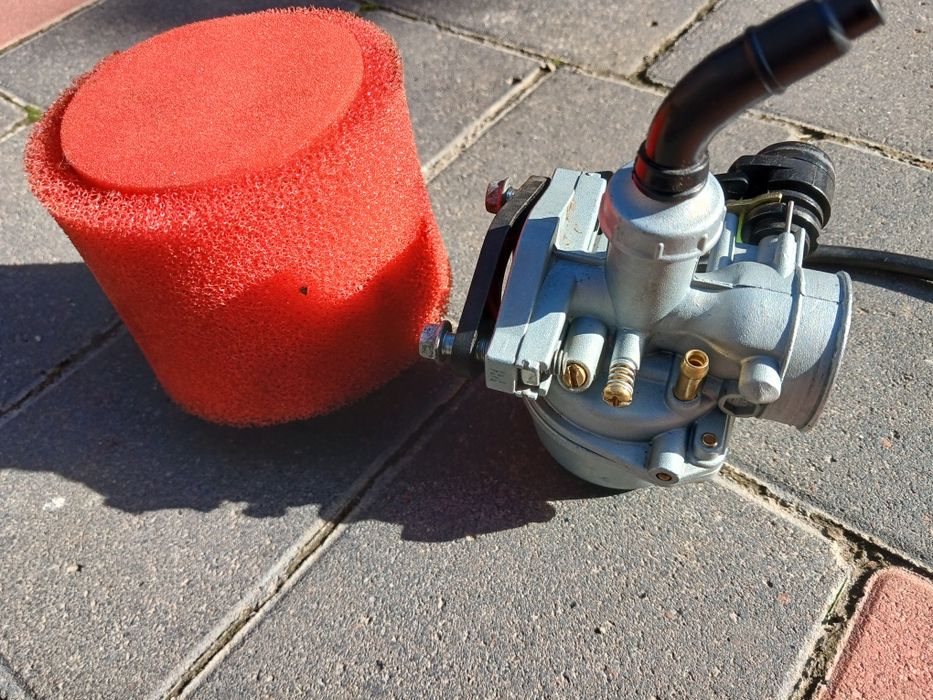 Карбюратор PZ19 на Alpha Delta з повітряним фільтром