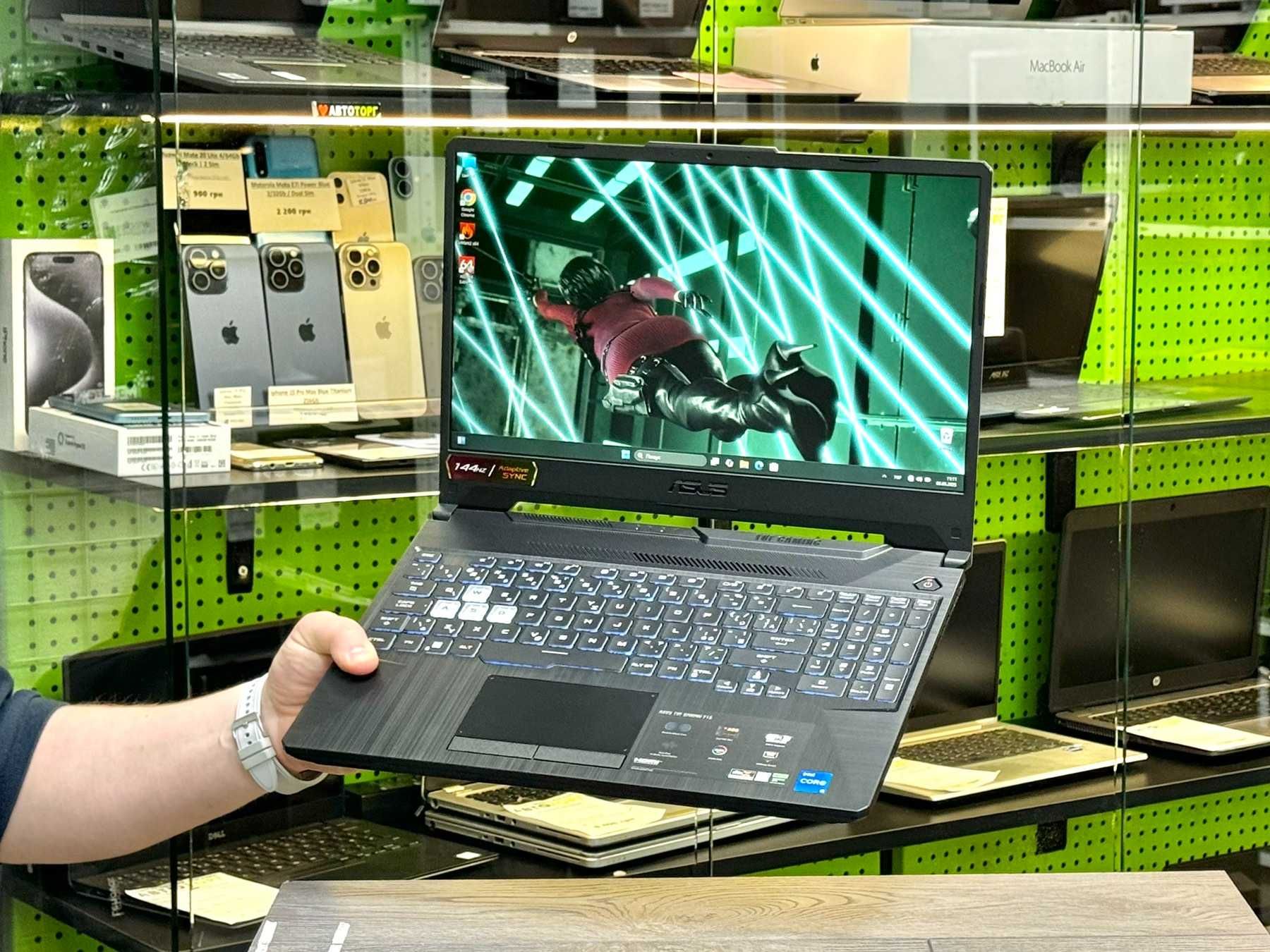 Є РОЗСТРОЧКА! Ігровий ноутбук Asus Tuf Fx506h / Безкоштовна доставка